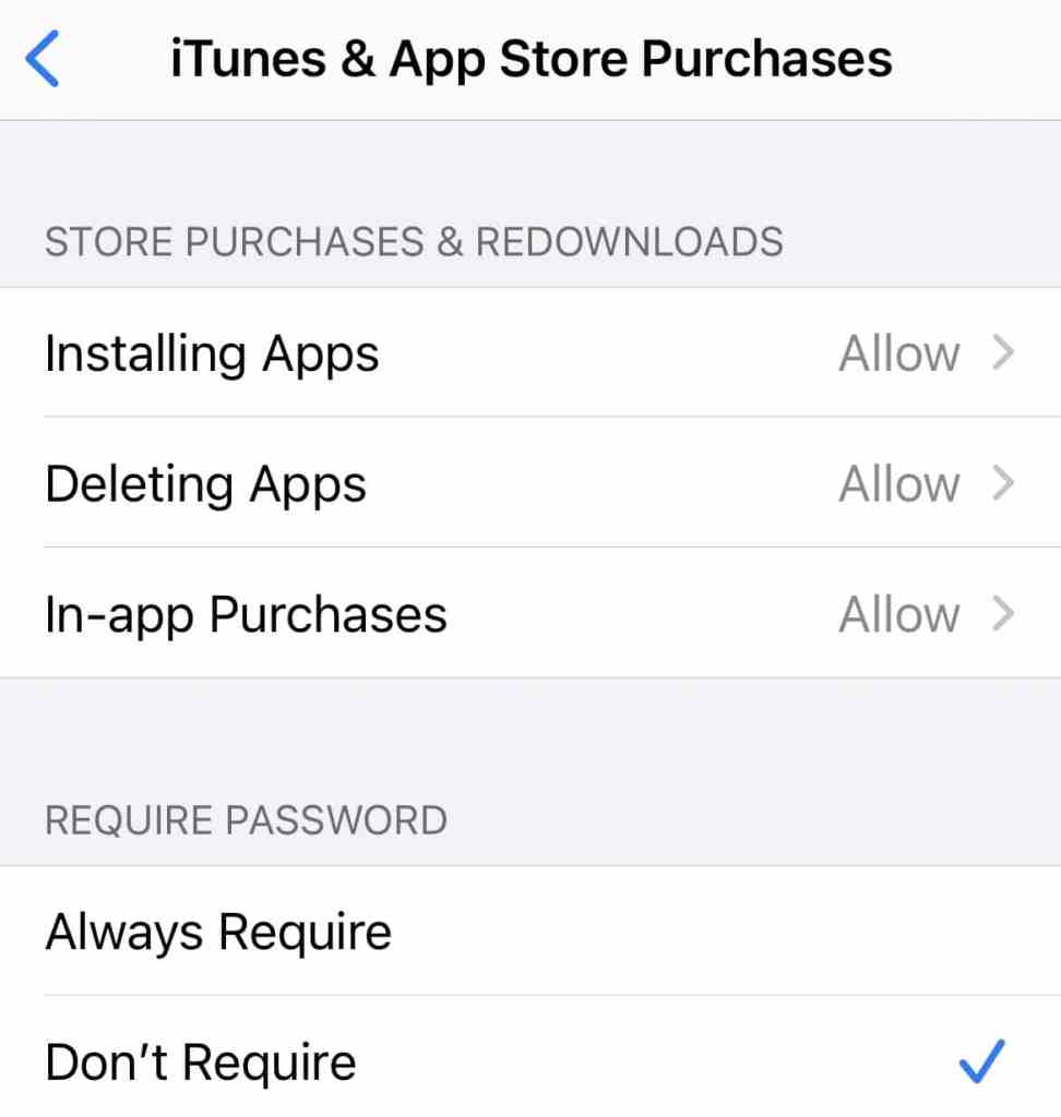 block app store purchases