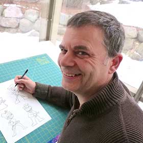 John Kovalic, illustrator and author, uses Freedom to be more productive