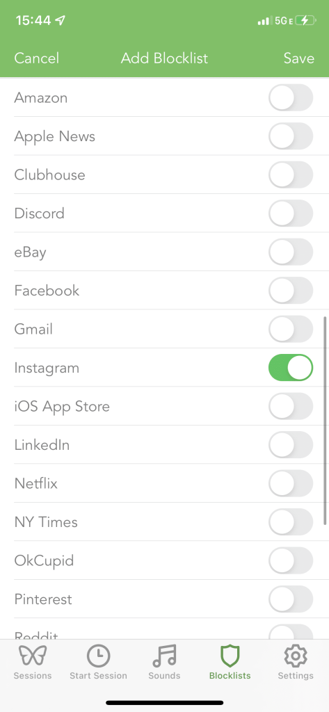 How to block instagram on an iphone with Freedom