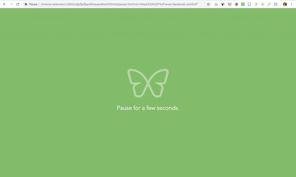 Pause helps you beat distraction with intentional browsing